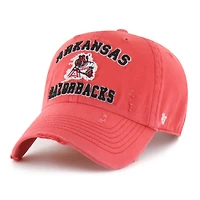 Unisex '47  Cardinal Arkansas Razorbacks Well-Worn Seymore Clean Up Adjustable Hat