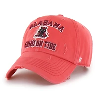 Unisex '47  Crimson Alabama Crimson Tide Well-Worn Seymore Clean Up Adjustable Hat