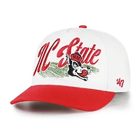 Unisex '47 Natural NC State Wolfpack Saturday Capsule Enfield Hitch Adjustable Hat