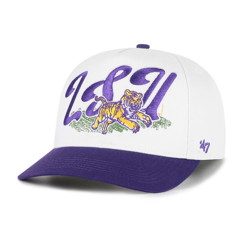 Unisex '47 Natural LSU Tigers Saturday Capsule Enfield Hitch Adjustable Hat