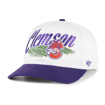 Unisex '47 Natural Clemson Tigers Saturday Capsule Enfield Hitch Adjustable Hat