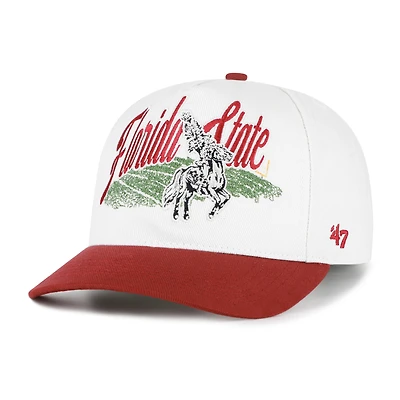 Unisex '47 Natural Florida State Seminoles Saturday Capsule Enfield Hitch Adjustable Hat