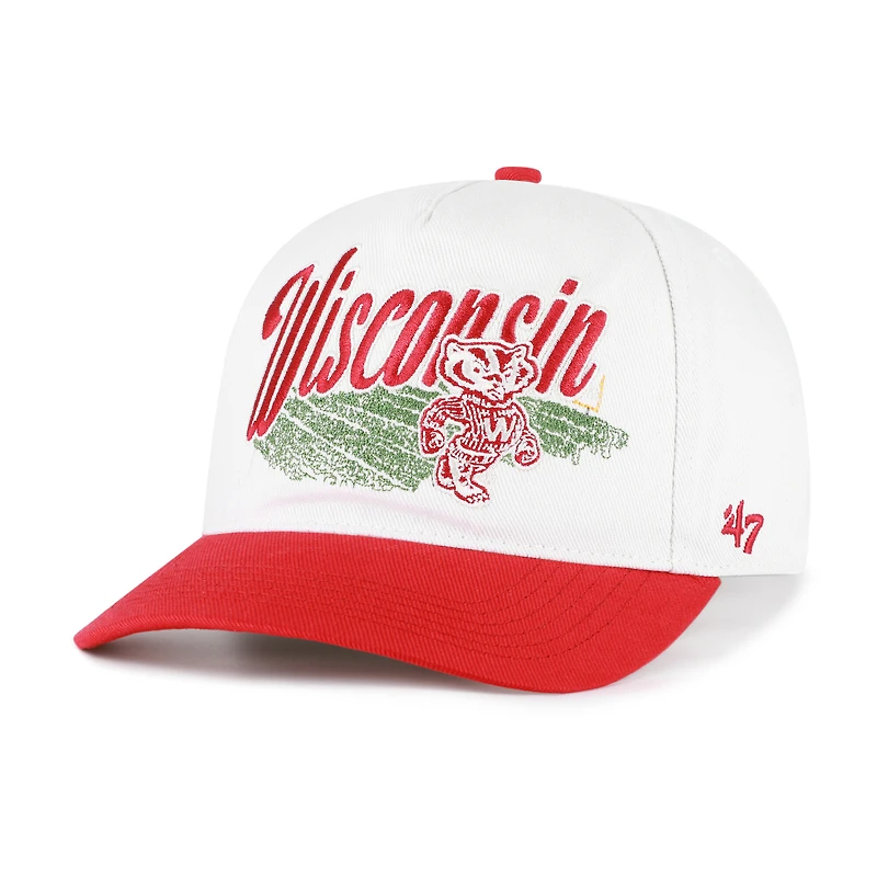 Unisex '47 Natural Wisconsin Badgers Saturday Capsule Enfield Hitch Adjustable Hat