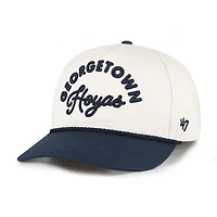 Women's '47 Cream/Navy Georgetown Hoyas Rope Script Hitch Adjustable Hat