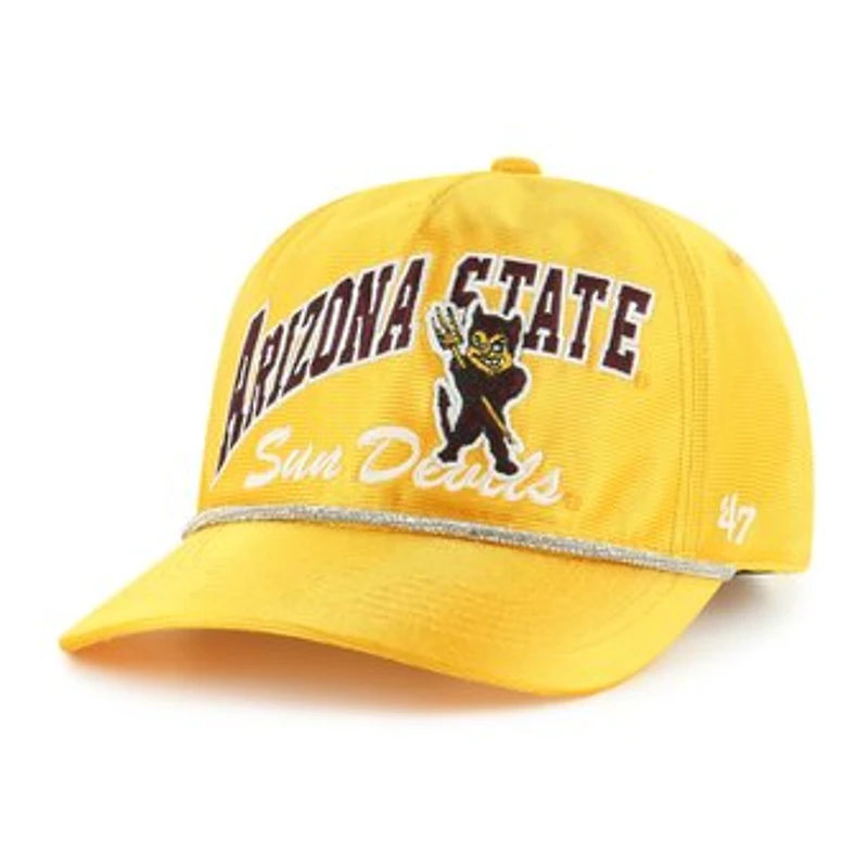 Women's '47 Gold Arizona State Sun Devils Glitter Hitch Adjustable Hat