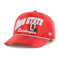 Women's '47 Red Ohio State Buckeyes Glitter Hitch Adjustable Hat