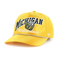 Women's '47 Gold Michigan Wolverines Glitter Hitch Adjustable Hat