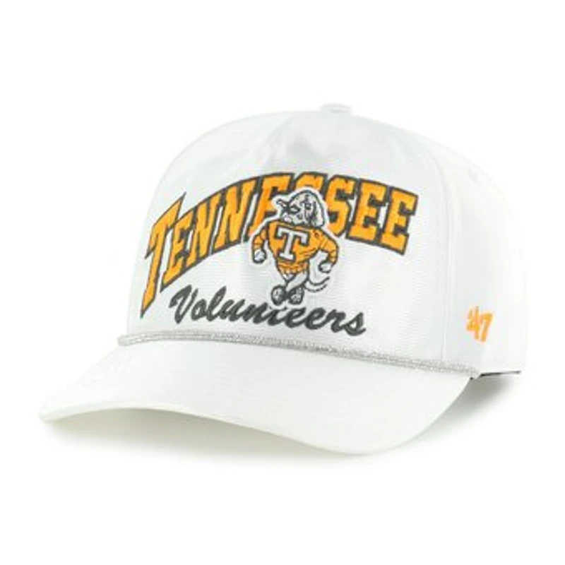 Women's '47 White Tennessee Volunteers Glitter Hitch Adjustable Hat
