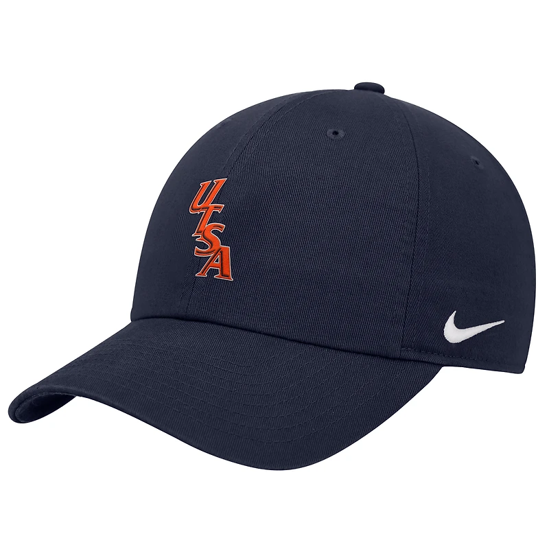 Men's Nike Navy UTSA Roadrunners Club Adjustable Hat