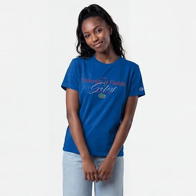Women's Champion Royal Florida Gators Lifestyle T-Shirt