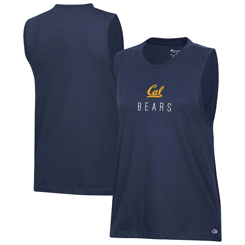 Women's Champion  Navy Cal Bears Lifestyle Tank Top