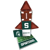 Michigan State Spartans 17-Piece Fan Tile Set