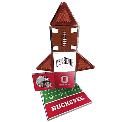 Ohio State Buckeyes 17-Piece Fan Tile Set