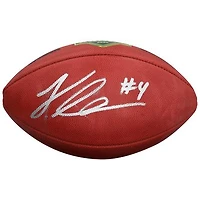 Jeremiyah Love Arizona Cardinals Autographed 2026 NFL Draft Wilson Duke Pro Football
