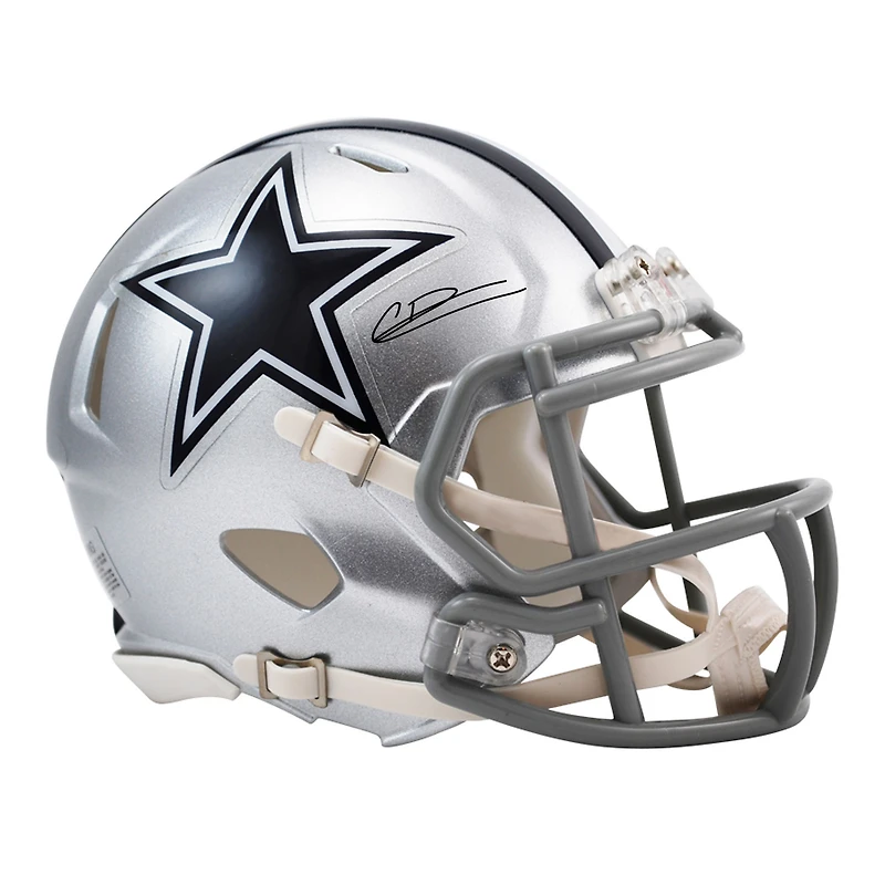 Caleb Downs Dallas Cowboys Autographed Riddell Speed Mini Helmet