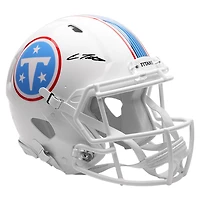 Carnell Tate Tennessee Titans Autographed Riddell Speed Authentic Helmet