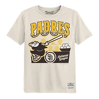 Preschool Mitchell & Ness  Cream San Diego Padres Step Back Up T-Shirt