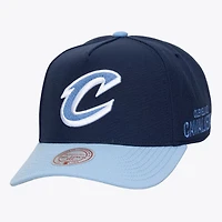Men's Mitchell & Ness Navy Cleveland Cavaliers Legendary Pro Pinch Snapback Hat