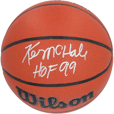 Kevin McHale Boston Celtics Autographed Wilson Basketball with "HOF 99" Inscription