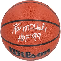 Kevin McHale Boston Celtics Autographed Wilson Basketball with "HOF 99" Inscription