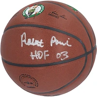 Robert Parish Boston Celtics Autographed Wilson Basketball with "HOF 03" Inscription