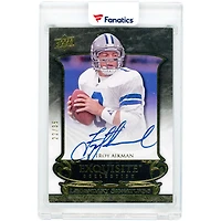 Troy Aikman Dallas Cowboys Autographed 2008 Upper Deck Exquisite Collection Legendary Signatures #EL-TA #22/35 Card