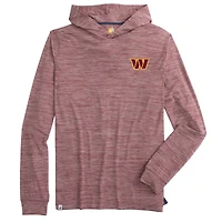 Men's johnnie-O  Burgundy Washington Commanders Talon Long Sleeve Hooded T-Shirt