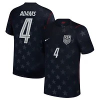Men's Nike Tyler Adams Blue USMNT 2026 Away Stadium Replica Jersey