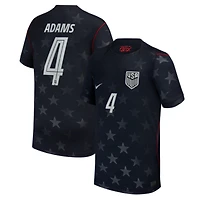 Youth Nike Tyler Adams Blue USMNT 2026 Away Stadium Replica Jersey