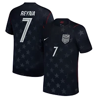 Men's Nike Giovanni Reyna Blue USMNT 2026 Away Stadium Replica Jersey