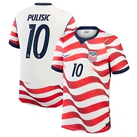 Men's Nike Christian Pulisic White USMNT 2026 Home Stadium Replica Jersey