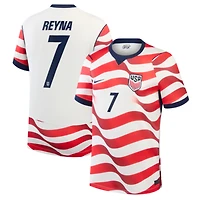 Men's Nike Giovanni Reyna White USMNT 2026 Home Stadium Replica Jersey