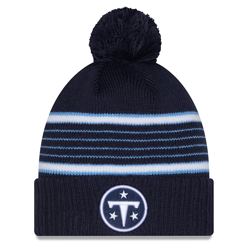 Men's New Era Navy Tennessee Titans 2026 Rivalries Collection Cuffed Knit Hat