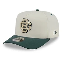 Men's New Era Cream Green Bay Packers 2026 Rivalries Collection Fan Pack A-Frame 9FIFTY Snapback Hat