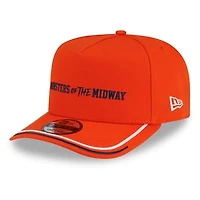 Men's New Era Orange Chicago Bears 2026 Rivalries Collection Fan Pack A-Frame 9FIFTY Snapback Hat