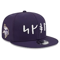 Men's New Era Purple Minnesota Vikings 2026 Rivalries Collection 9FIFTY Snapback Hat