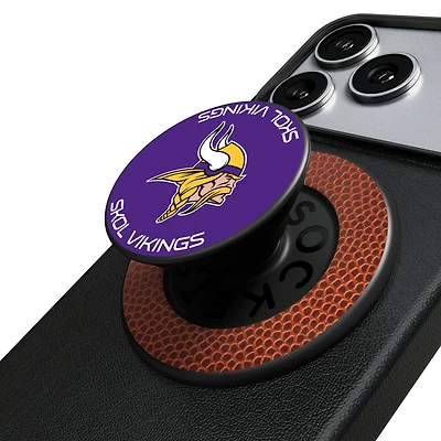 Keyscaper Minnesota Vikings  Endzone Solid PopSockets Magnetic Phone Grip & Stand