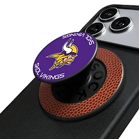 Keyscaper Minnesota Vikings  Endzone Solid PopSockets Magnetic Phone Grip & Stand