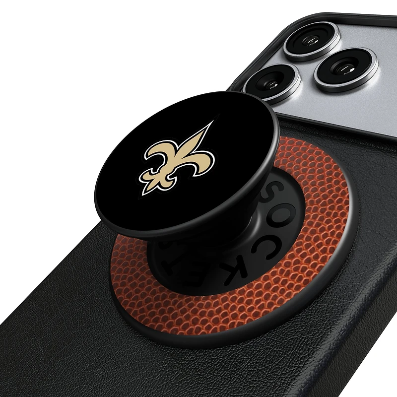 Keyscaper New Orleans Saints  Endzone Solid PopSockets Magnetic Phone Grip & Stand