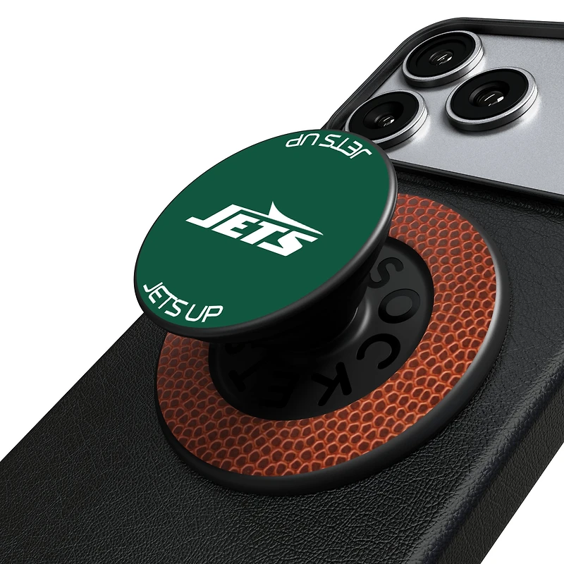 Keyscaper New York Jets  Endzone Solid PopSockets Magnetic Phone Grip & Stand