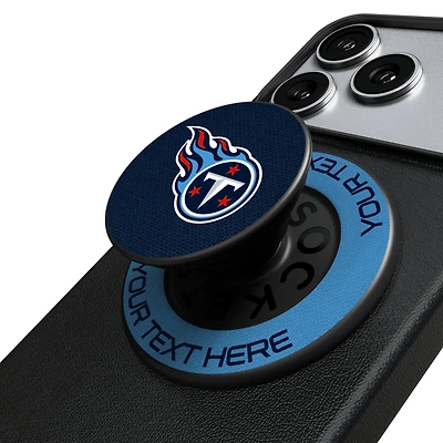 Keyscaper Tennessee Titans Personalized Endzone Solid PopSockets Magnetic Phone Grip & Stand