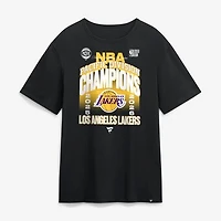 Men's  Black Los Angeles Lakers 2026 Pacific Division Champions Locker Room T-Shirt