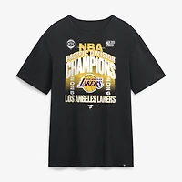 Men's  Black Los Angeles Lakers 2026 Pacific Division Champions Locker Room T-Shirt