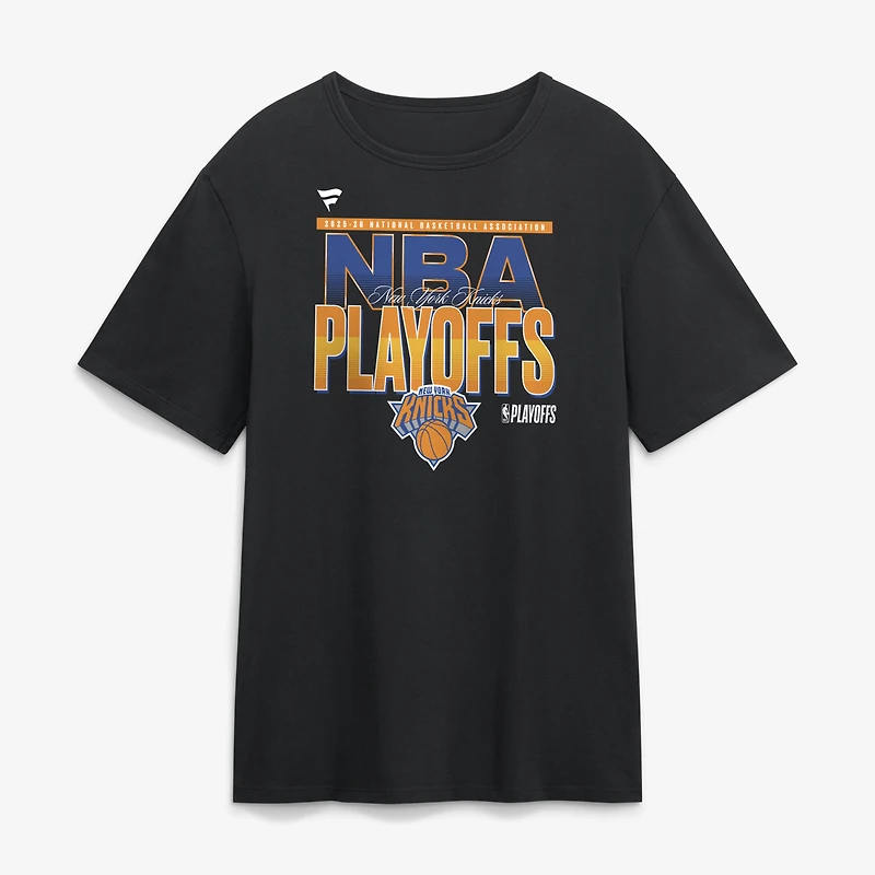 Men's Black New York Knicks 2026 NBA Playoffs T-Shirt