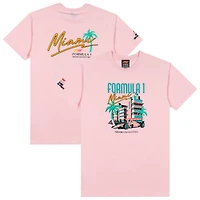 Men's Pink 2026 Miami Grand Prix Valet T-Shirt