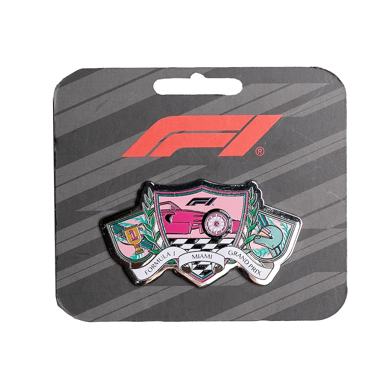 Formula 1 2026 Miami Grand Prix Shield Pin