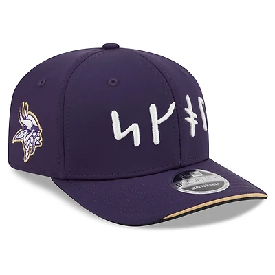 Youth New Era Purple Minnesota Vikings 2026 Rivalries Collection 9SEVENTY Adjustable Hat