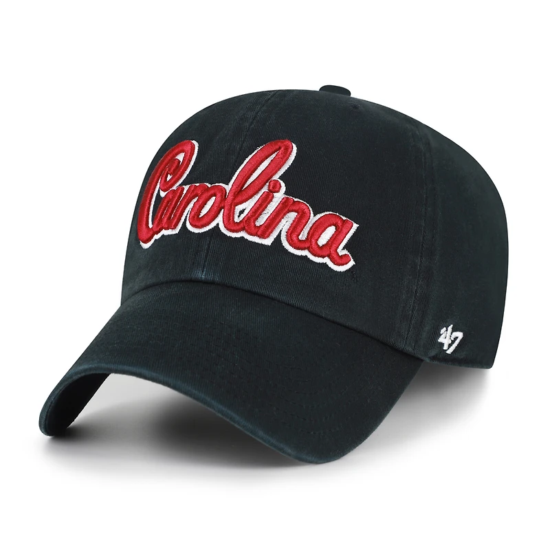 Men's '47 Black South Carolina Gamecocks Clean Up Adjustable Hat