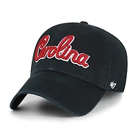 Men's '47  Black South Carolina Gamecocks Clean Up Adjustable Hat