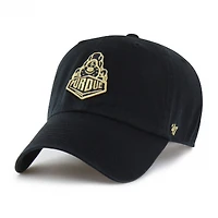 Men's '47  Black Purdue Boilermakers Clean Up Adjustable Hat